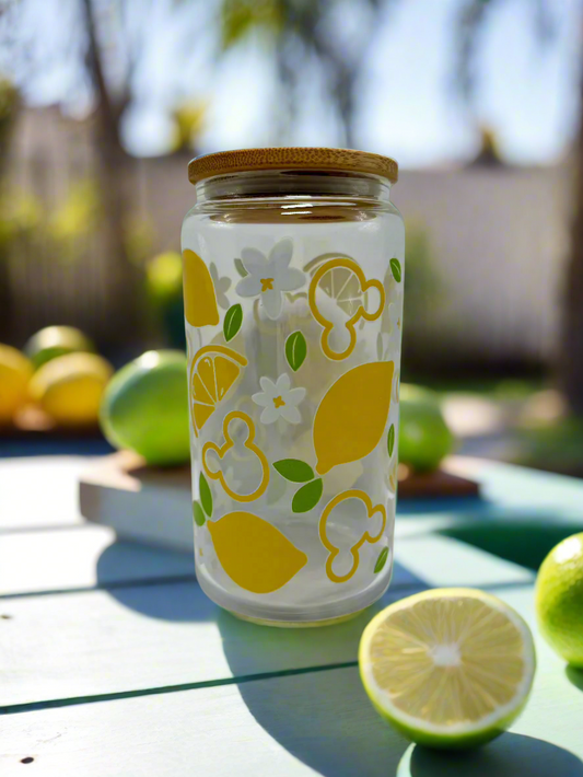 CAN GLASS CUP - LEMONADE MOUSE (LQ)