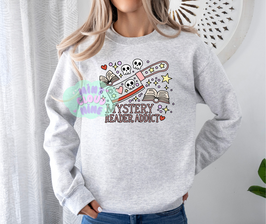 CREWNECK - MYSTERY READER ADDICT