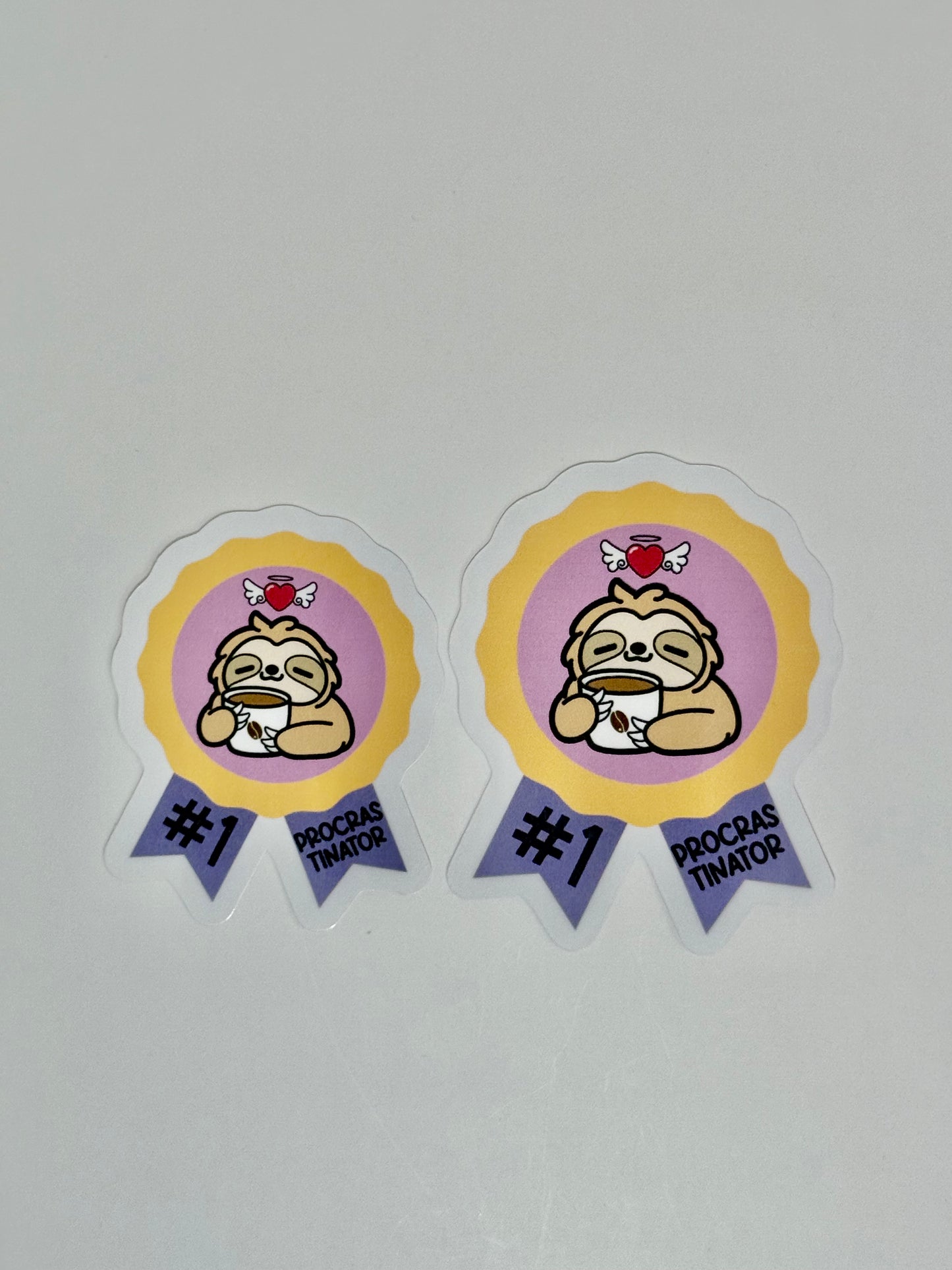 #1 PROCRASTINATOR STICKER
