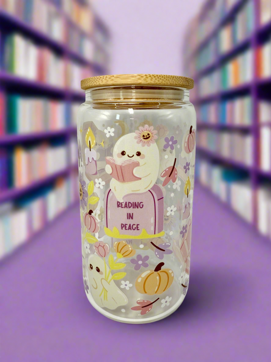 CAN GLASS CUP - BOOKISH BOO
