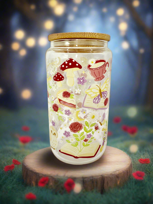 CAN GLASS CUP - BOOKISH FANTASY