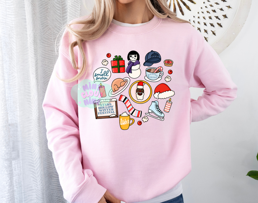 CREWNECK - GG STARS HOLLOW WINTER FEST