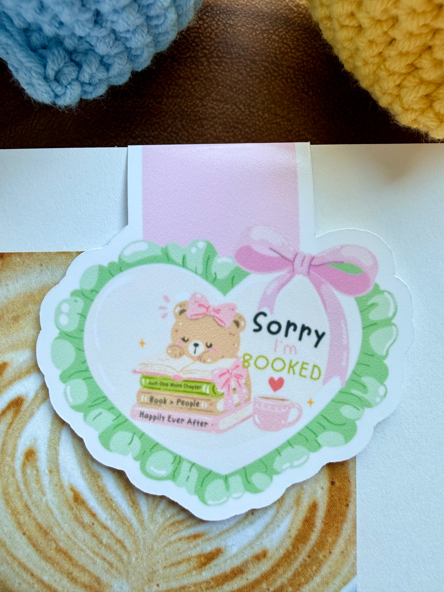 MAGNETIC BOOKMARK - BOOKISH BEAR