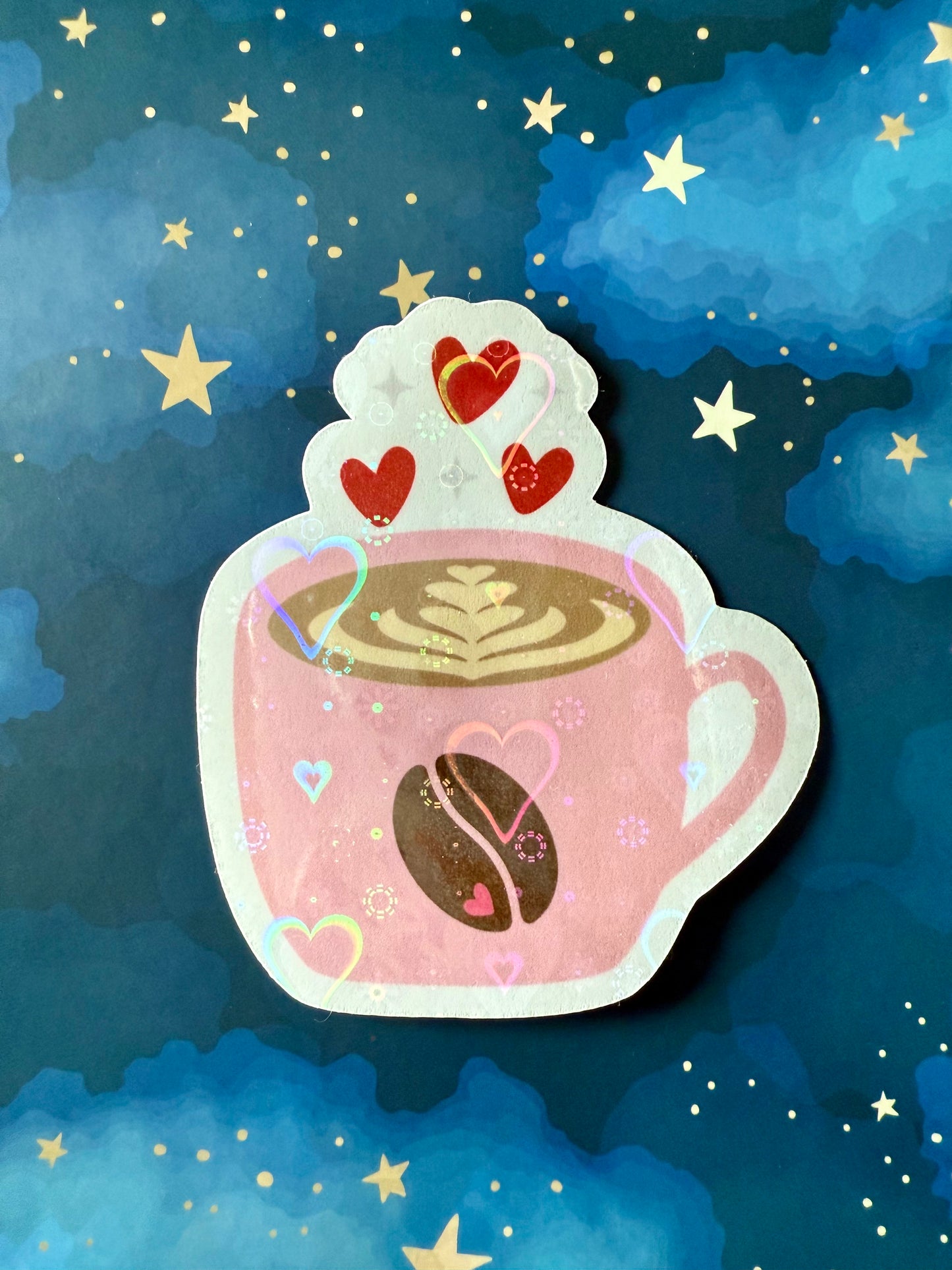 MY LOVELY COFFEE STICKER - LARGE