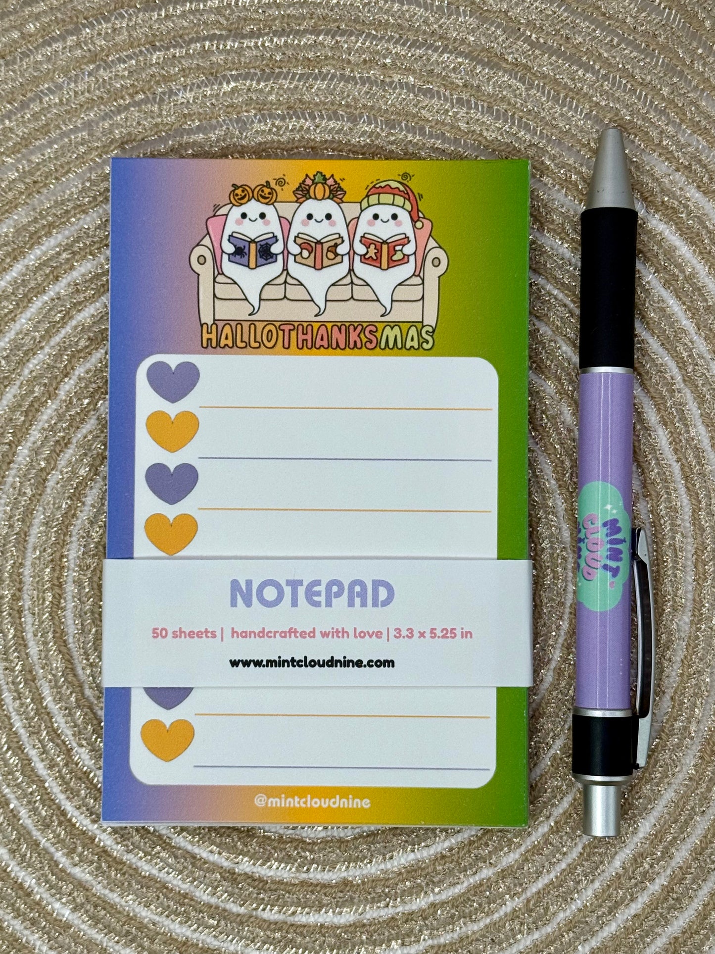 MEMO PAD - HALLOTHANKSMAS