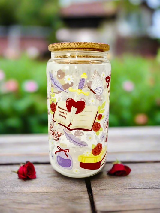 CAN GLASS CUP - BOOKISH ROMANTACY