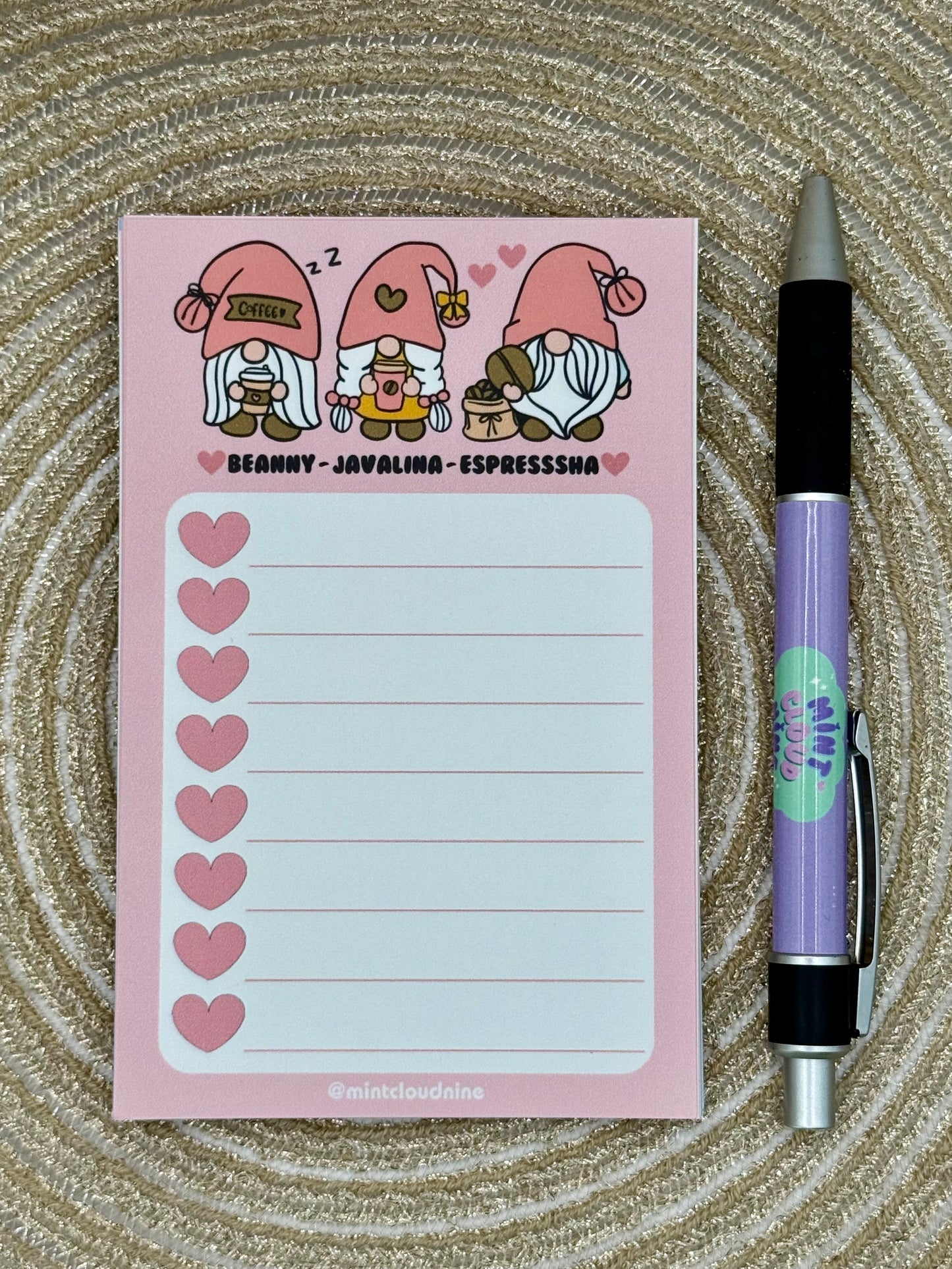 MEMO PAD - GNOME SISTERS