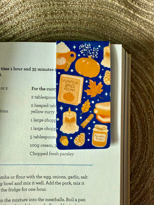 EVEN MAGNETIC BOOKMARK - PUMPKIN SPICE (CLEAR/HOLOGRAPHIC)