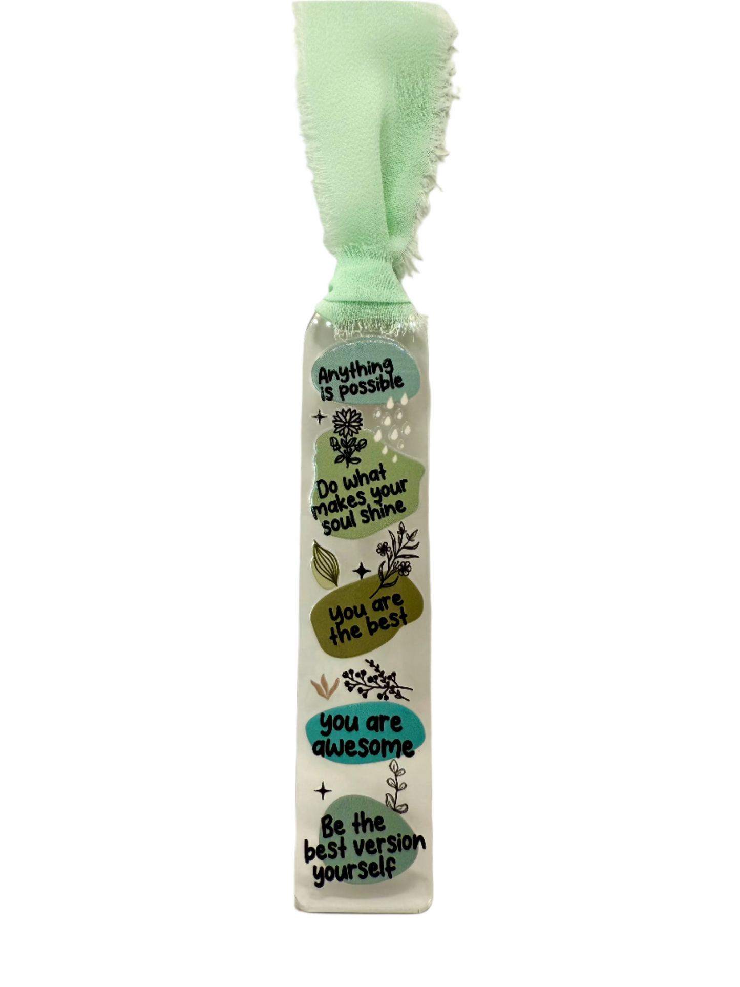 ACRYLIC BOOKMARK - MOTIVATIONAL