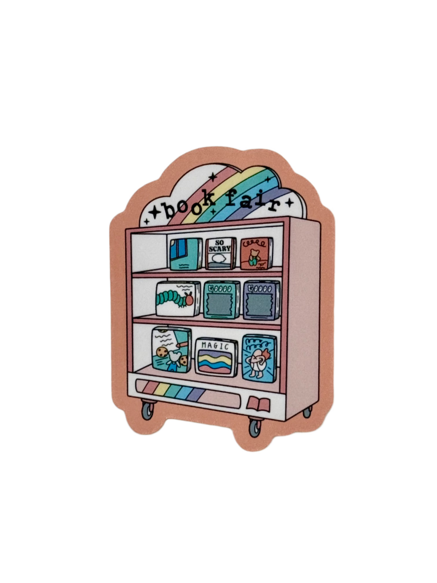 BOOK FAIR STICKER - LARGE