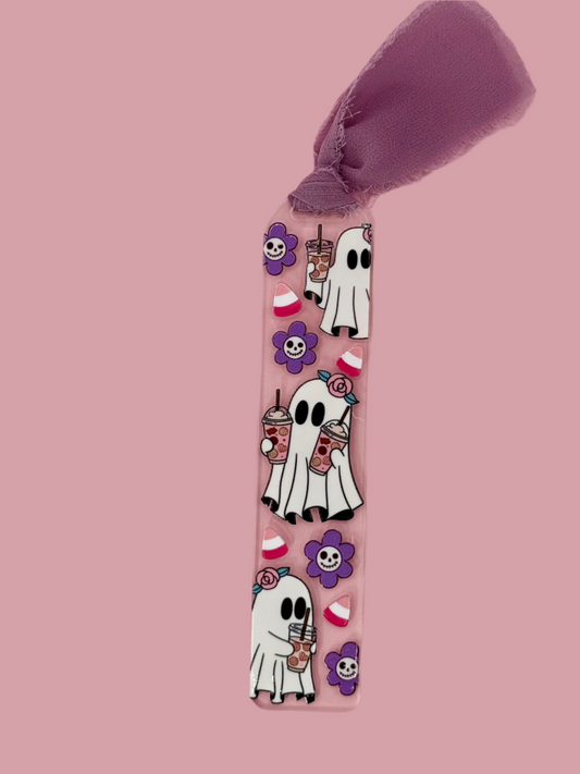 ACRYLIC BOOKMARK - CONCHA DRINK BOO