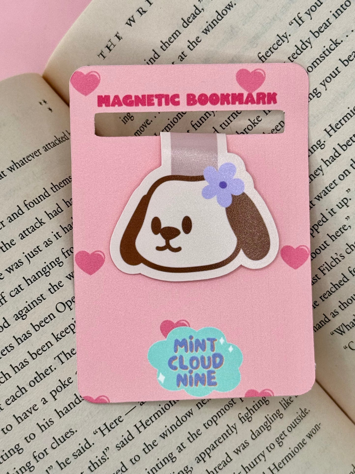 MAGNETIC BOOKMARK - CUTE DOG