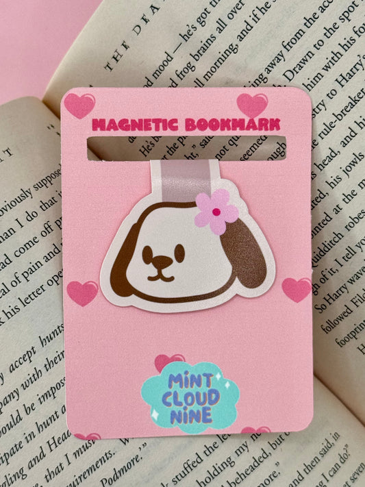 MAGNETIC BOOKMARK - CUTE DOG
