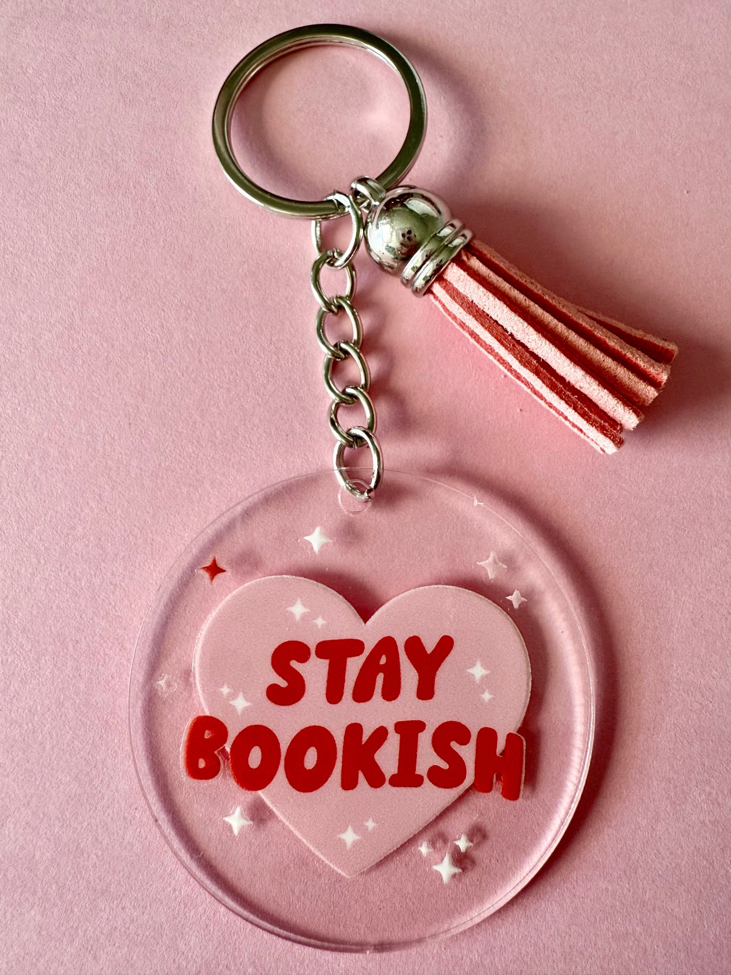 ACRYLIC CIRCLE KEYCHAINS