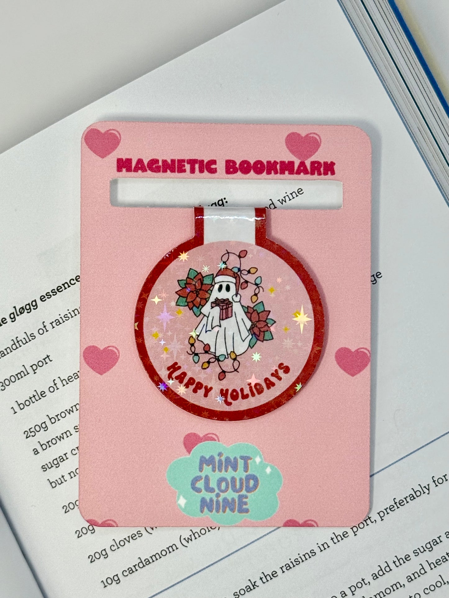 MAGNETIC BOOKMARK - GINGERBREAD BAKERY