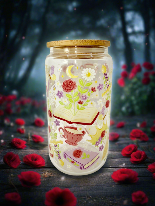 CAN GLASS CUP - BOOKISH FANTASY