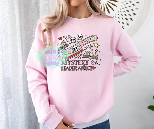 CREWNECK - MYSTERY READER ADDICT
