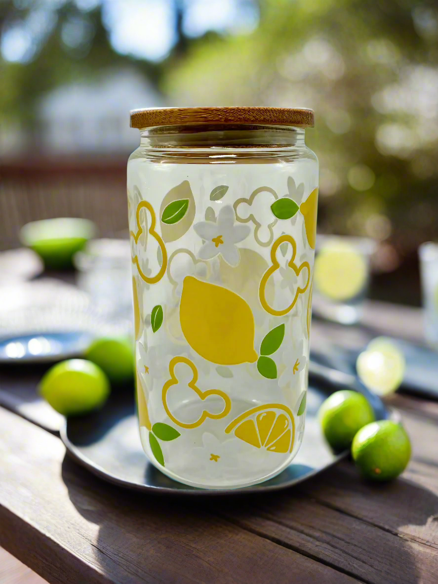 CAN GLASS CUP - LEMONADE MOUSE (LQ)