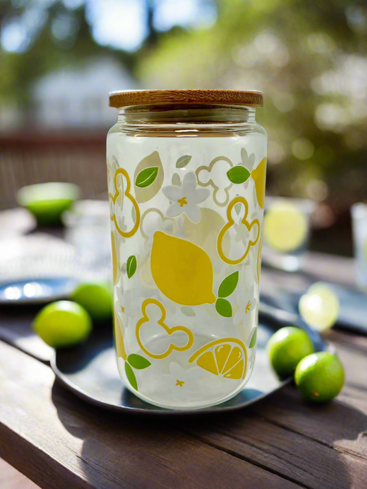 CAN GLASS CUP - LEMONADE MOUSE (LQ)