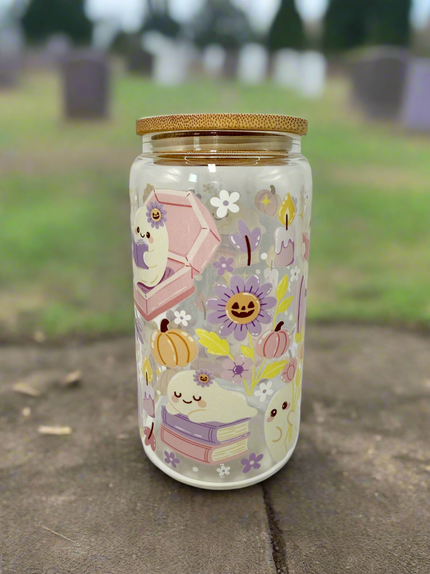 CAN GLASS CUP - BOOKISH BOO