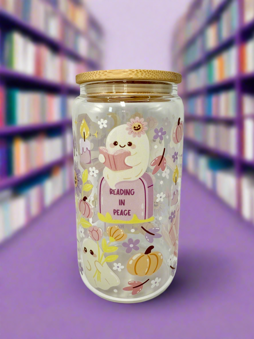 CAN GLASS CUP - BOOKISH BOO
