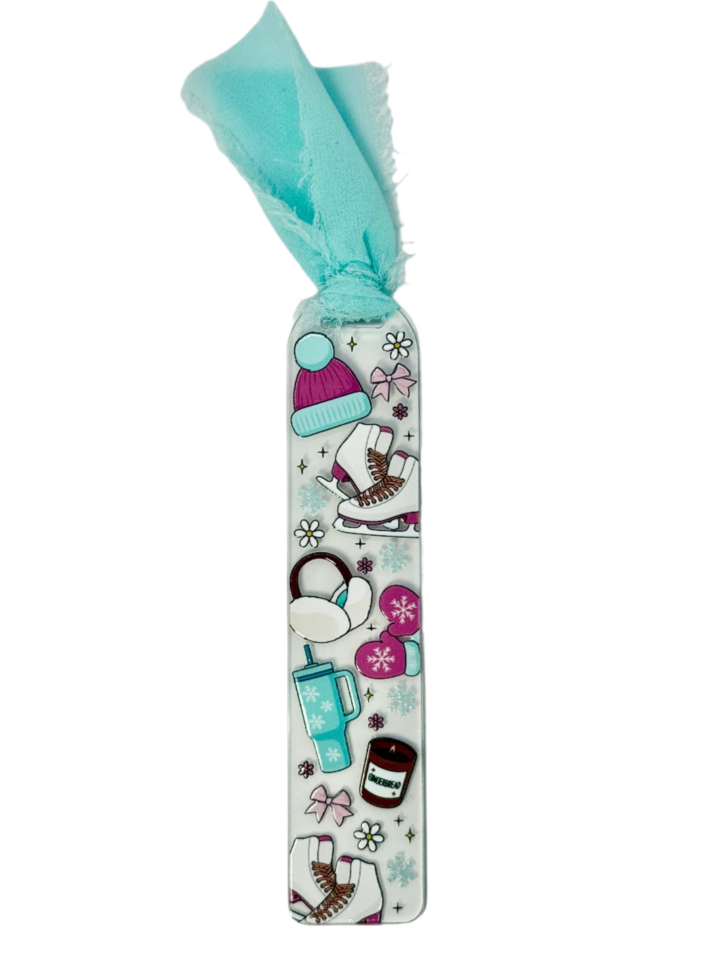 ACRYLIC BOOKMARK - LOVE ICE SKATING