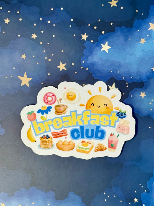 BREAKFAST CLUB STICKER - LARGE