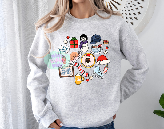 CREWNECK - GG STARS HOLLOW WINTER FEST