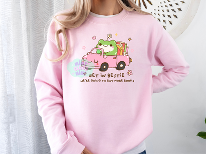 CREWNECK - BOOKISH FROG
