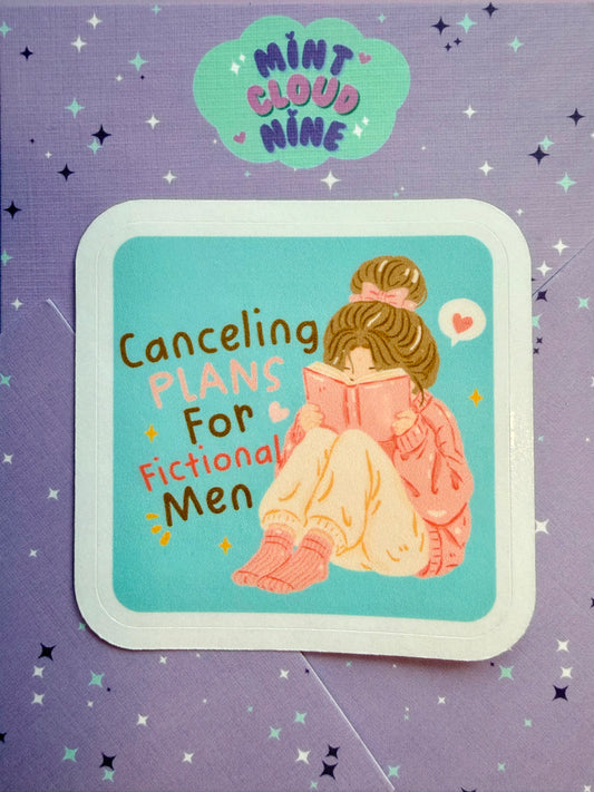 EASY PEEL STICKER - FICTION GIRLIE