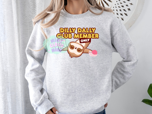 CREWNECK - DILLY DALLY CLUB