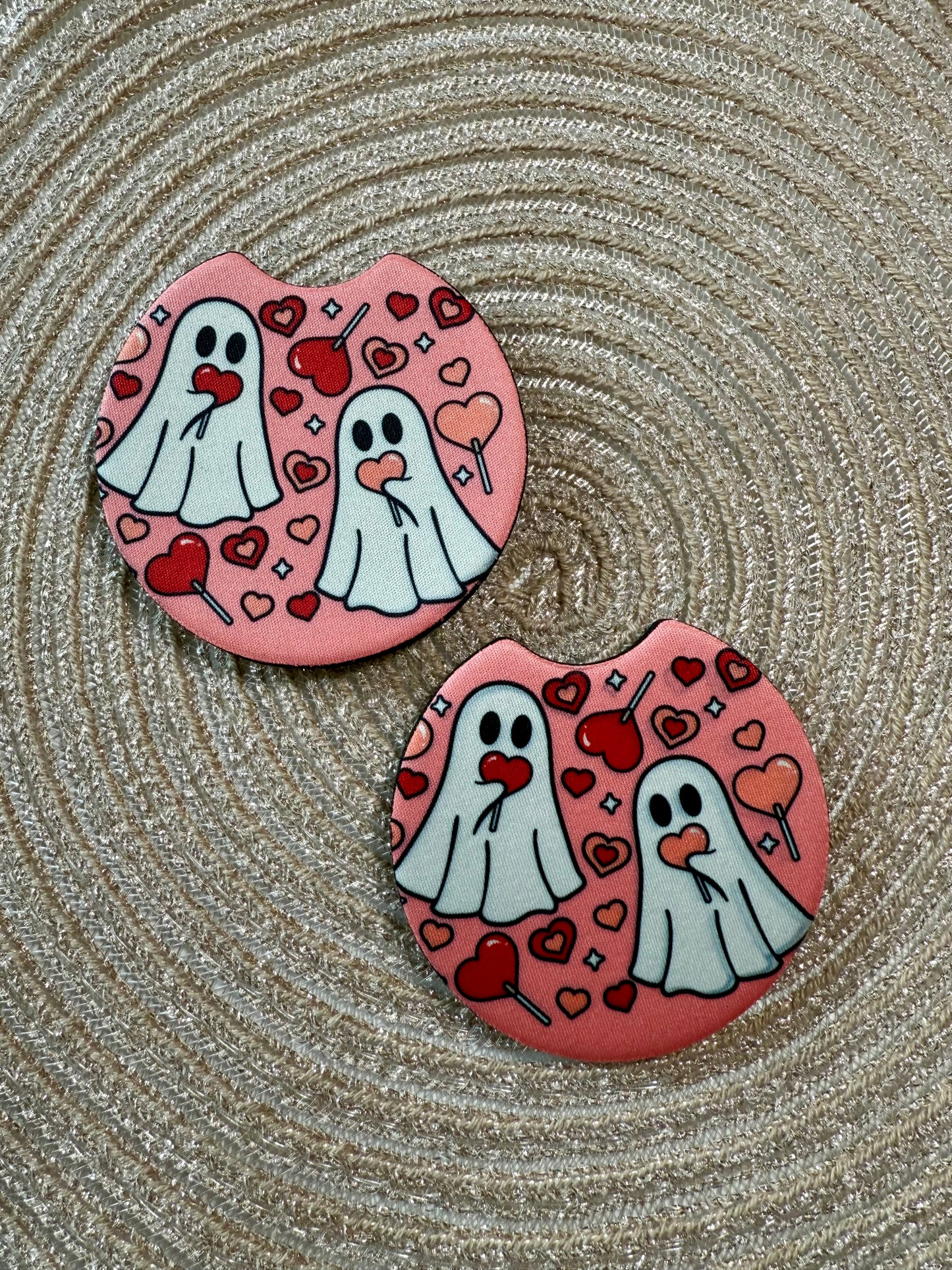 CAR COASTER SET - LOLLIPOP BOO