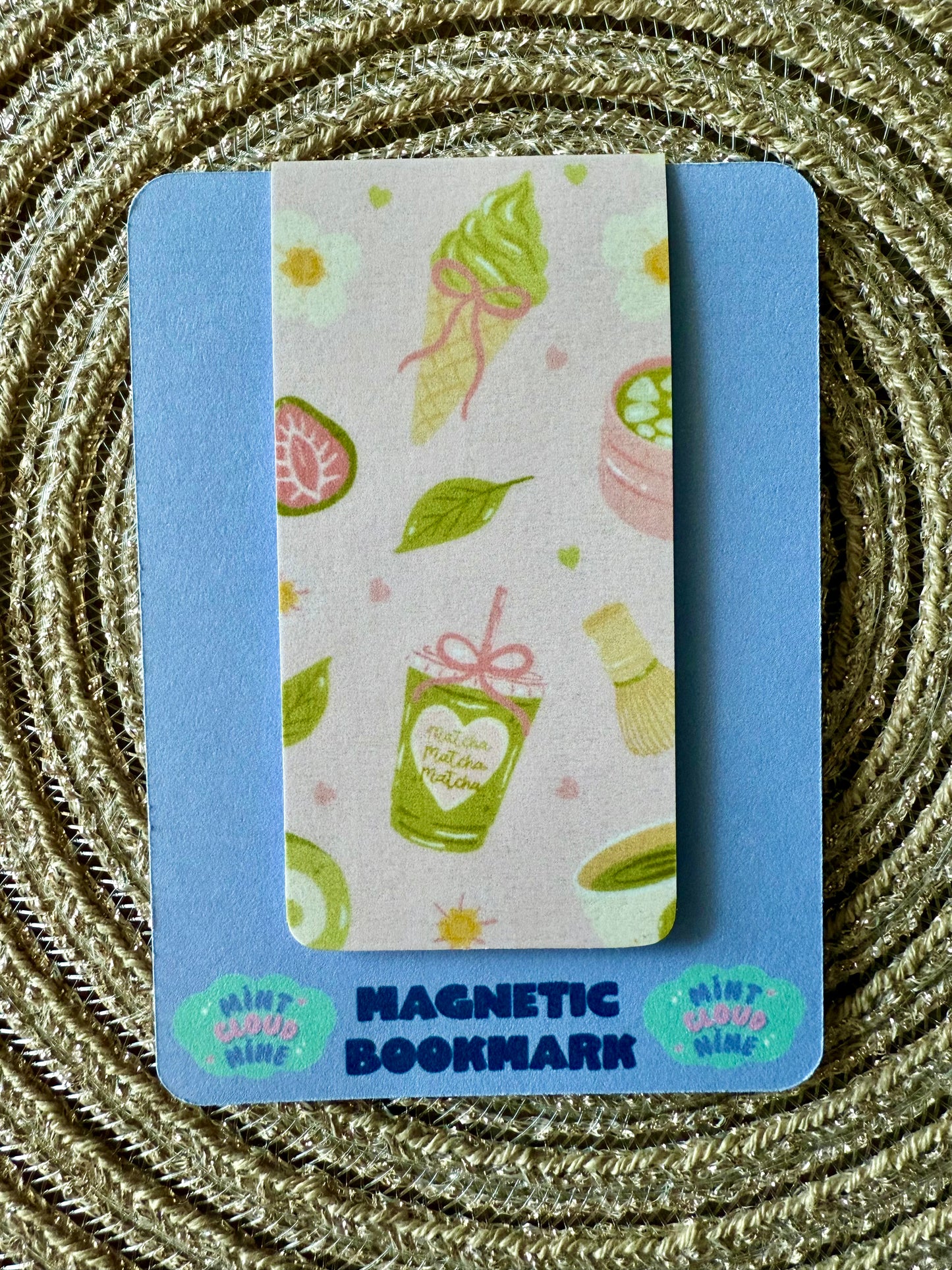 EVEN MAGNETIC BOOKMARK - MATCHA DOODLE