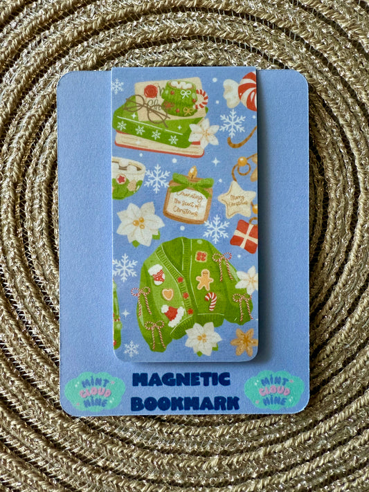 EVEN MAGNETIC BOOKMARK - COZY CARDIGAN HOLIDAY