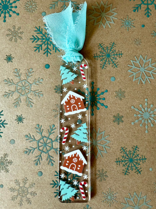 ACRYLIC BOOKMARK - COZY WINTER WONDERLAND