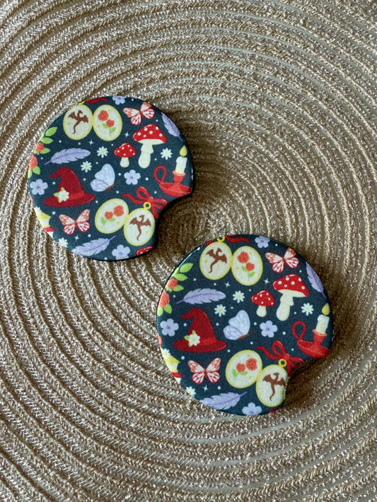 CAR COASTER SET - BOOKISH FANTASY