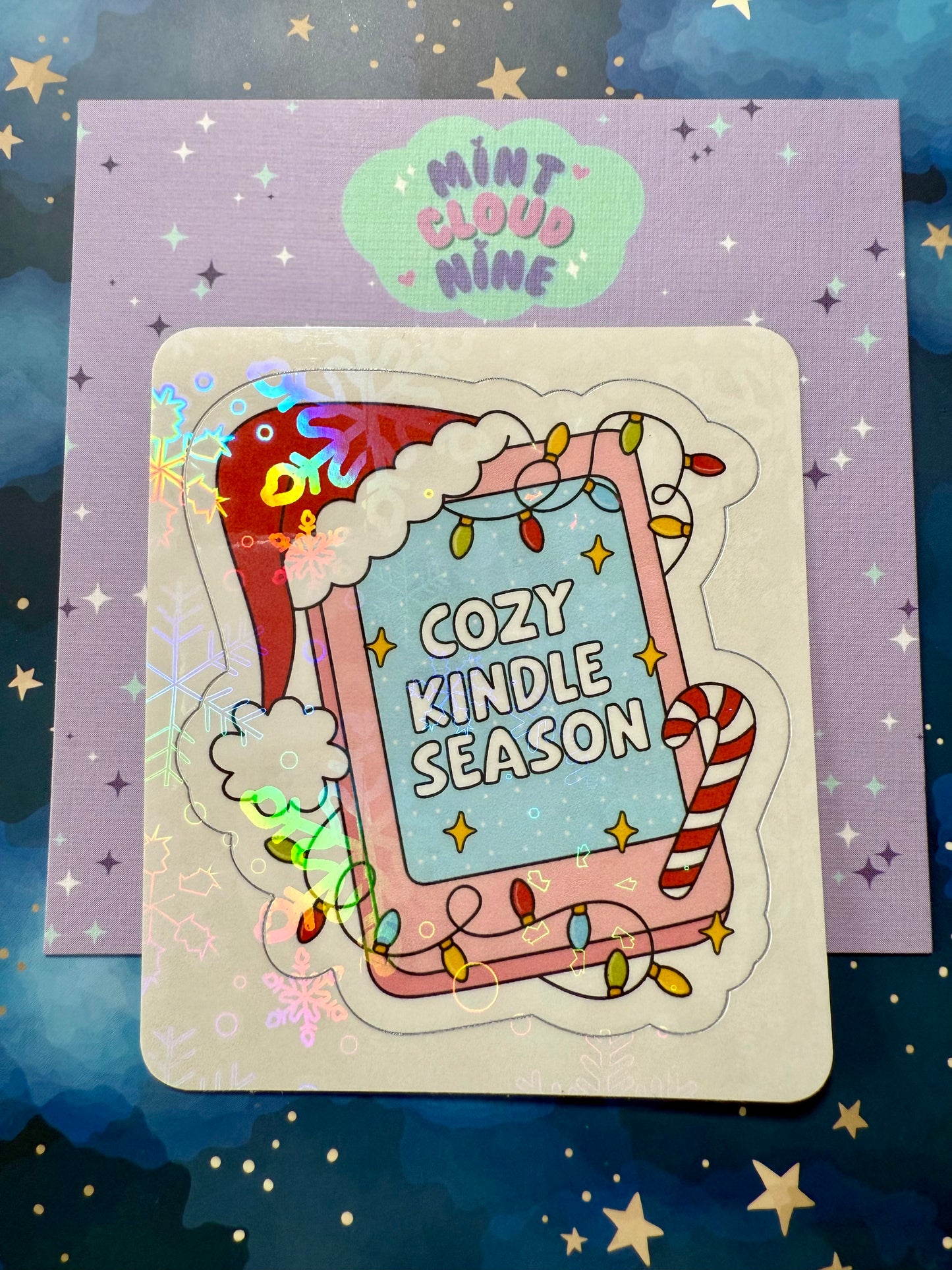 EASY PEEL STICKER - COZY KINDLE SEASON