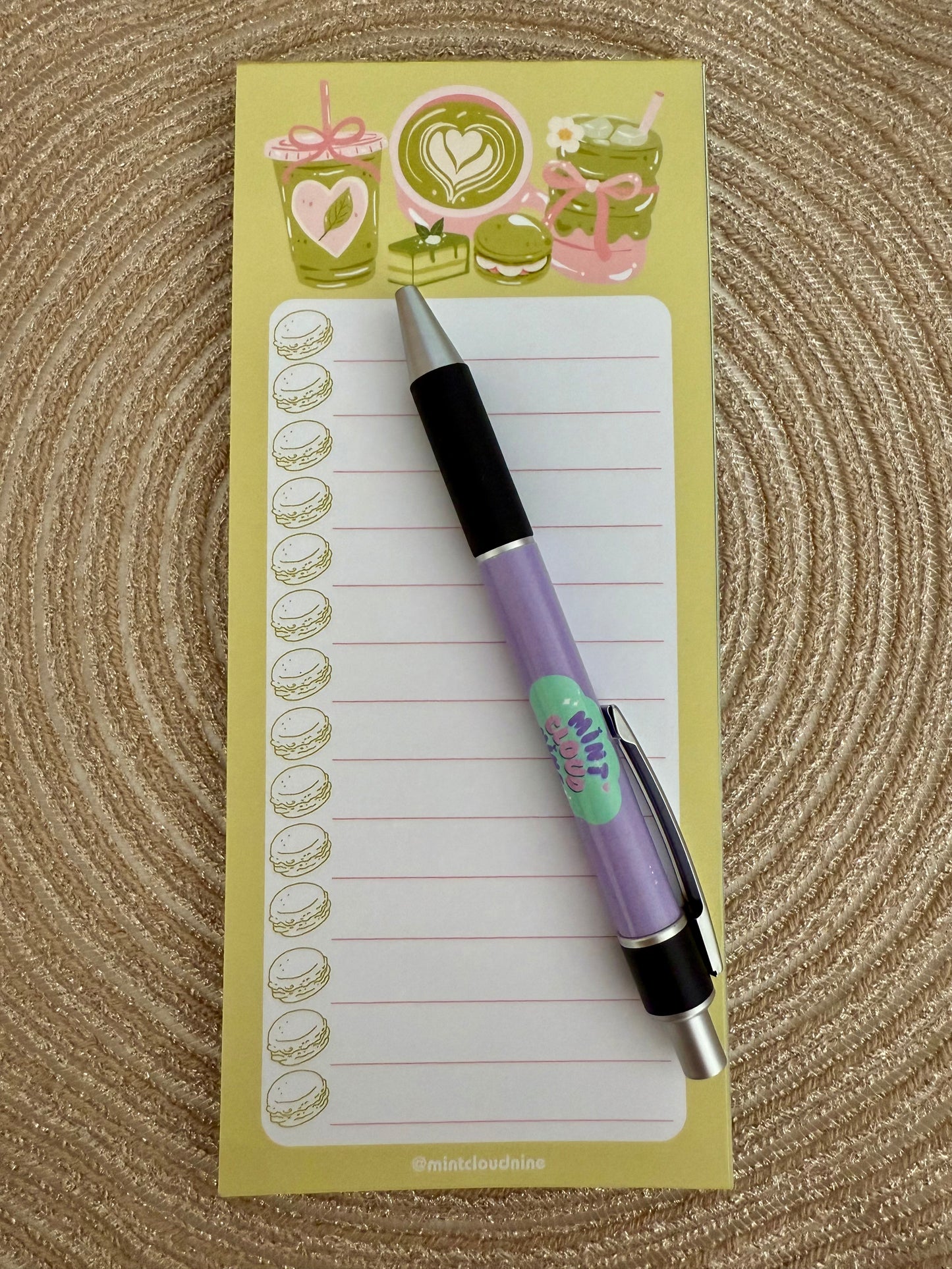 NOTEPAD - LOVE MATCHA