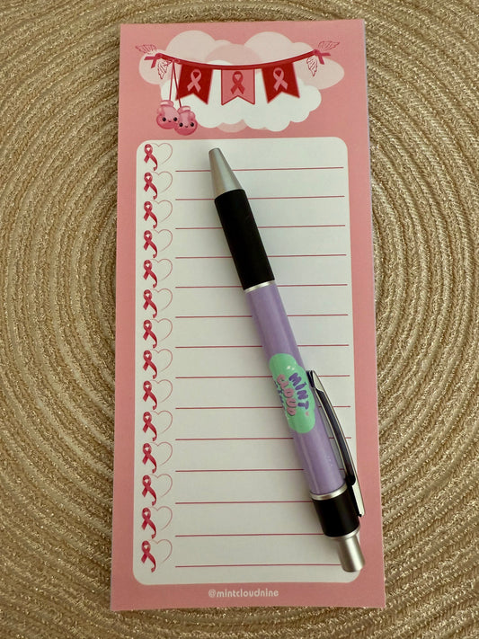 NOTEPAD - PINK BEAT CANCER