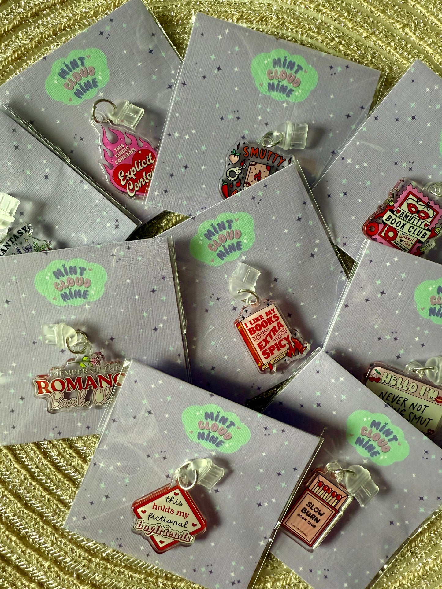 DRESSS UP THE KINDLE - MYSTERY KINDLE CHARM