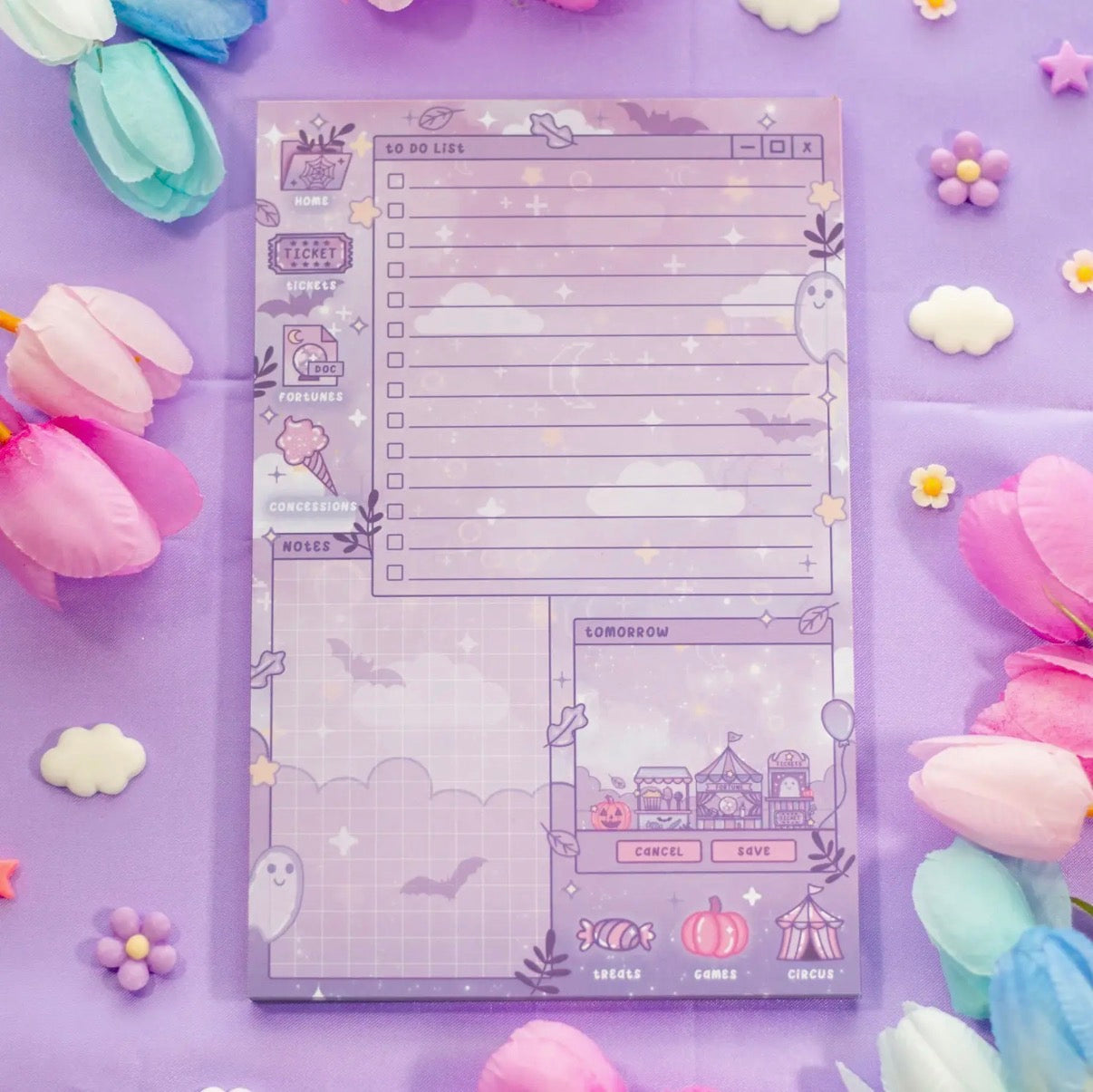 DAILY PLANNER PAD - SPOOKY BOO-NIVAL