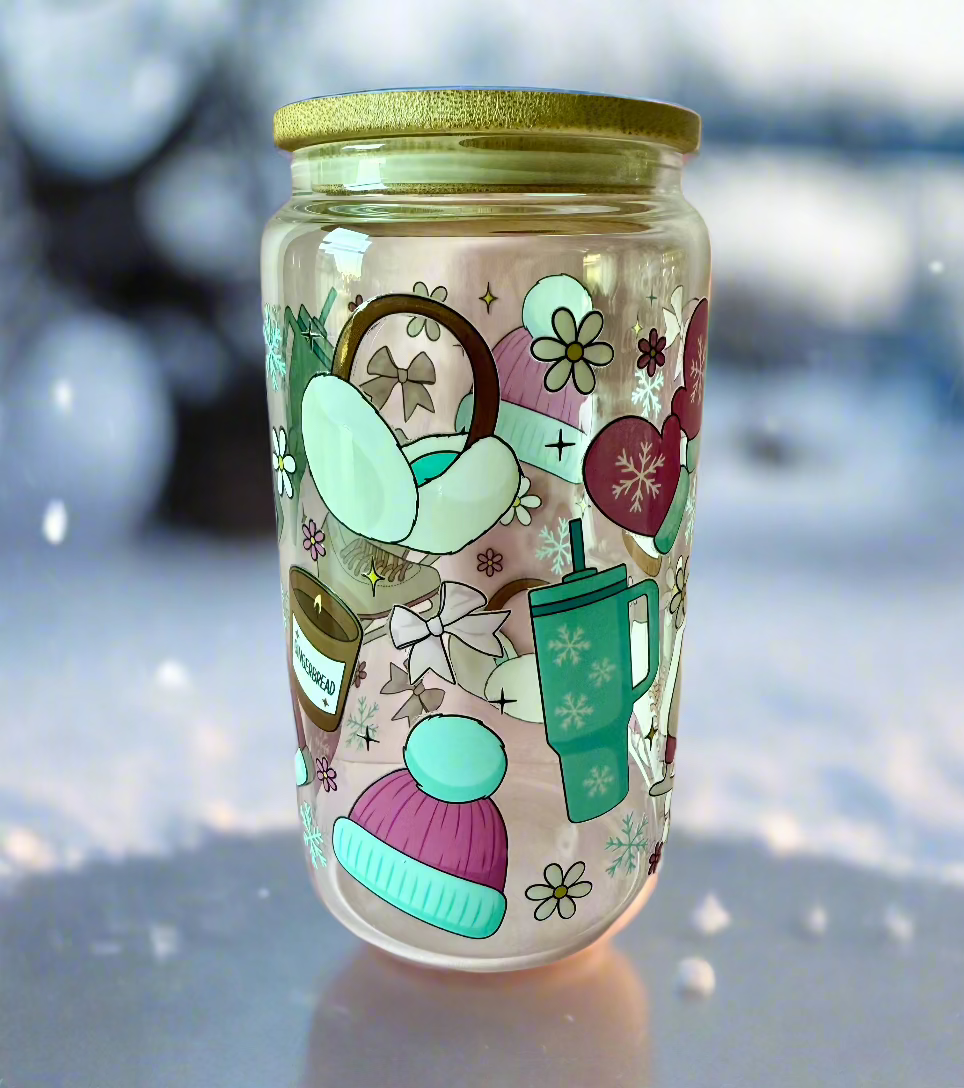 CAN GLASS CUP - LOVE ICE SKATING