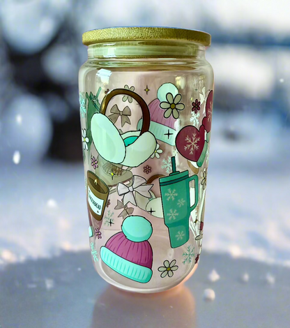 CAN GLASS CUP - LOVE ICE SKATING