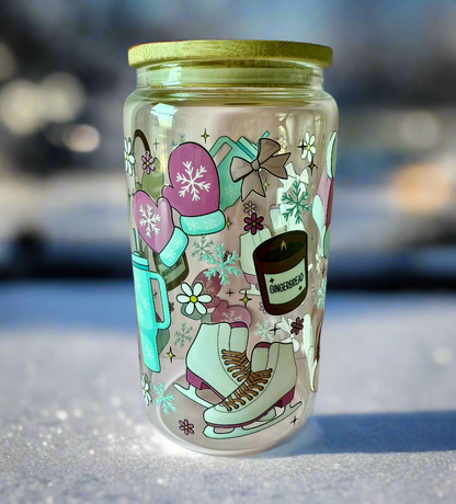 CAN GLASS CUP - LOVE ICE SKATING