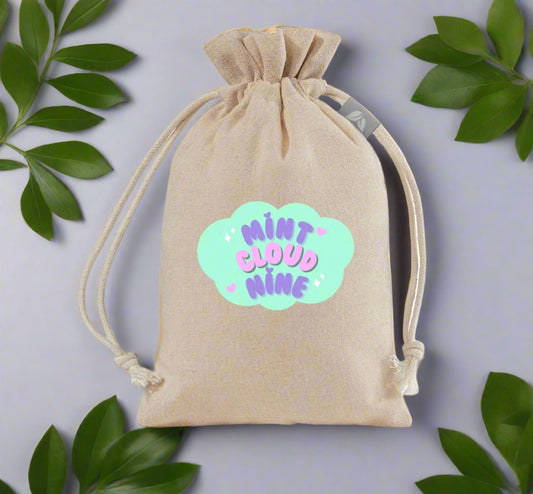 DRAWSTRING POUCH - MINTCLOUDNINE