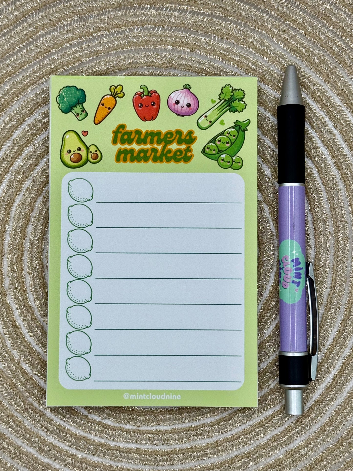 MEMO PAD - FARMERS MARKET