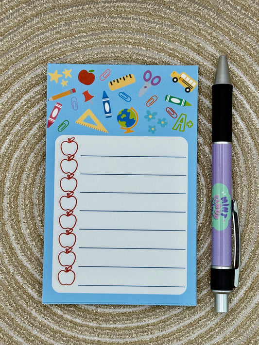 MEMO PAD - BACK TO SCHOOL