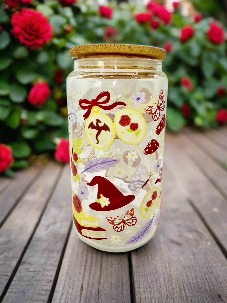CAN GLASS CUP - BOOKISH ROMANTACY