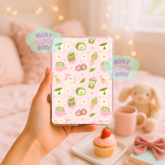 DRESS UP THE KINDLE INSERT - MATCHA DOODLE