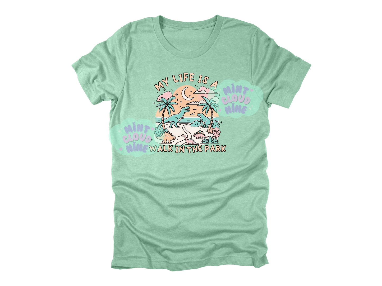 T-SHIRT - MY LIFE IS A WALK IN THE PARK
